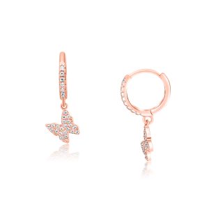 עגילי פרפר zsi597-2