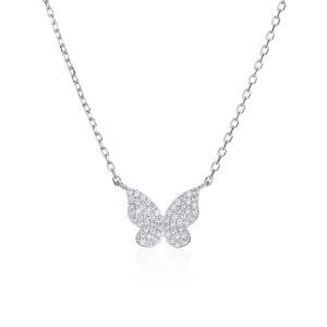 שרשרת פרפר- כסף ZSI567-1