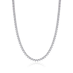 שרשרת טניס שפיצים ZSI436-1-40cm-2mm