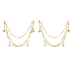 שרשרת לעגיל CSI044-3